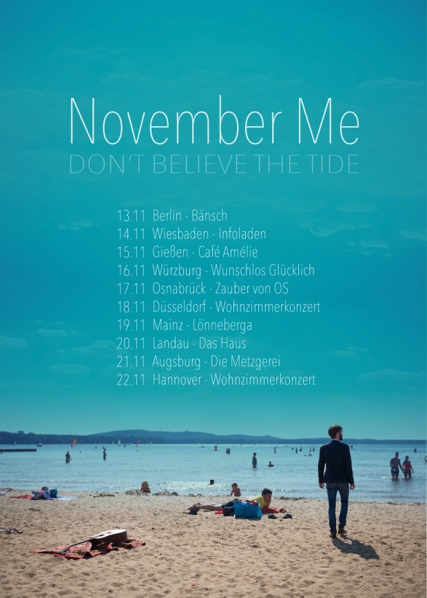 November Me Tourplakat